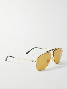 Tom Ford Eyewear Jaden Aviator Frame Sunglasses